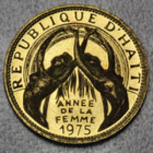 200 Gourdes Haiti Gold 1975